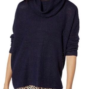 95- Jack EUC Blue Turtleneck Sweater, Size Small. Acrylic. Pit to Pit 29”